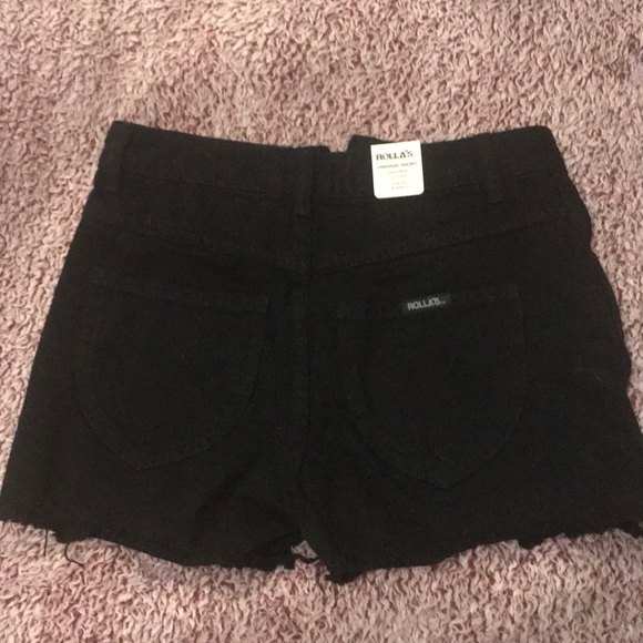 Rollas High Waisted Jean Shorts - Picture 2 of 5